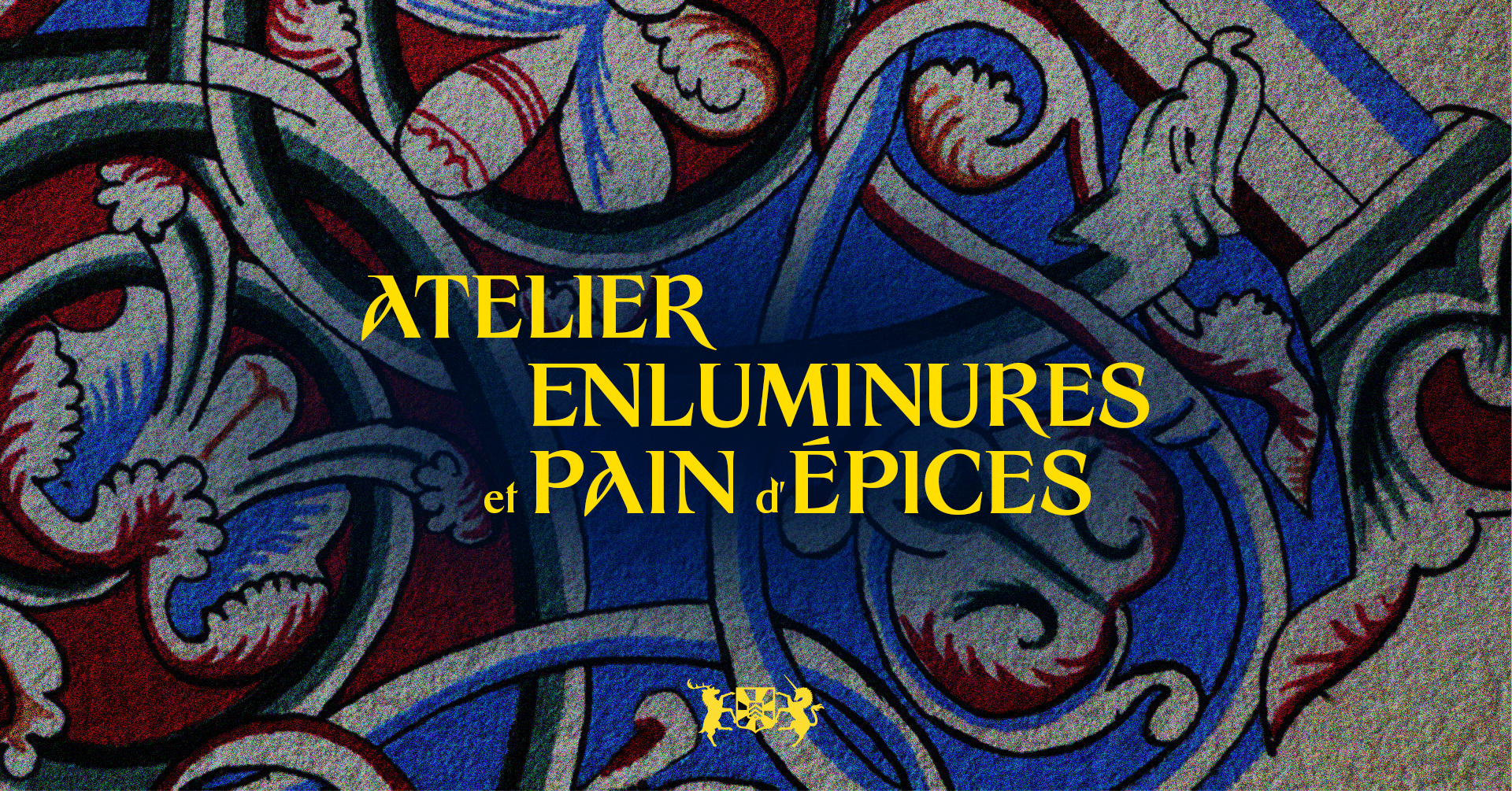 Journée médiévale pour les enfants enluminures pain d'épices